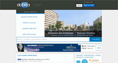 Desktop Screenshot of dobiza.com